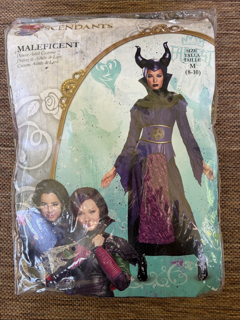 Disney Maleficent Women’s Purple and Black Horned Halloween Costume
